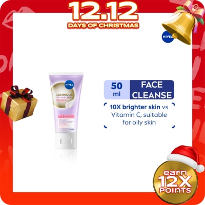 NIVEA NIVEA Luminous Skin Glow Bubble Wash Foam 50ml