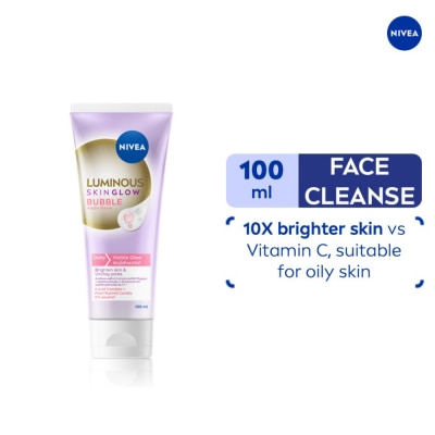 NIVEA - NIVEA Luminous Skin Glow Bubble Wash Foam 100ml