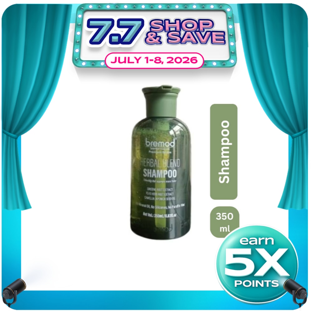 BREMOD Performance Herbal Blend Shampoo 350ml