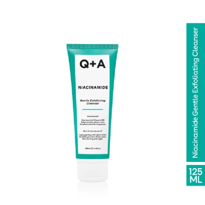 QA Q + A Niacinamide Gentle Exfoliating Cleanser 125ml