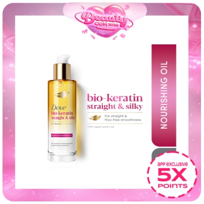 DOVE - DOVE Bio Oil Keratin Straight & Silky Damage Expert 95ml