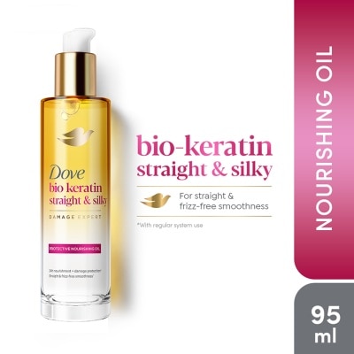 DOVE DOVE Bio Oil Keratin Straight & Silky Damage Expert 95ml