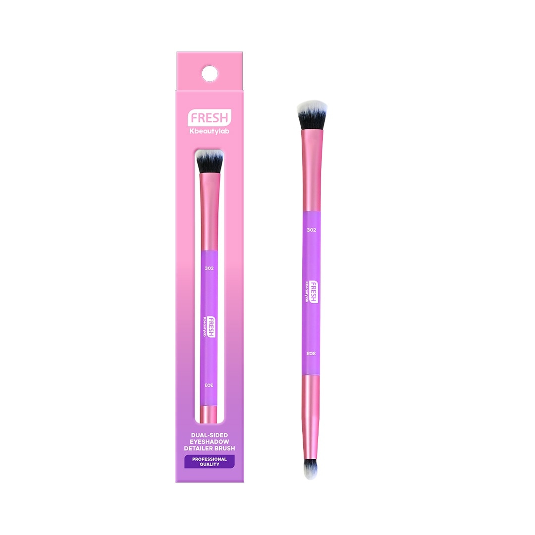 FRESH Kbeautylab Dual-Sided Eyeshadow Detailer Brush image