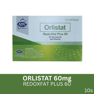 ATC HEALTH ATC HEALTH Redoxfat Plus 60 Orlistat 10s x 60mg