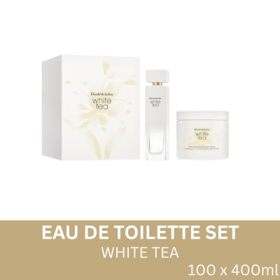 ELIZABETH ARDEN ELIZABETH ARDEN White Tea Eau De Toilette 100ml x 400ml Set