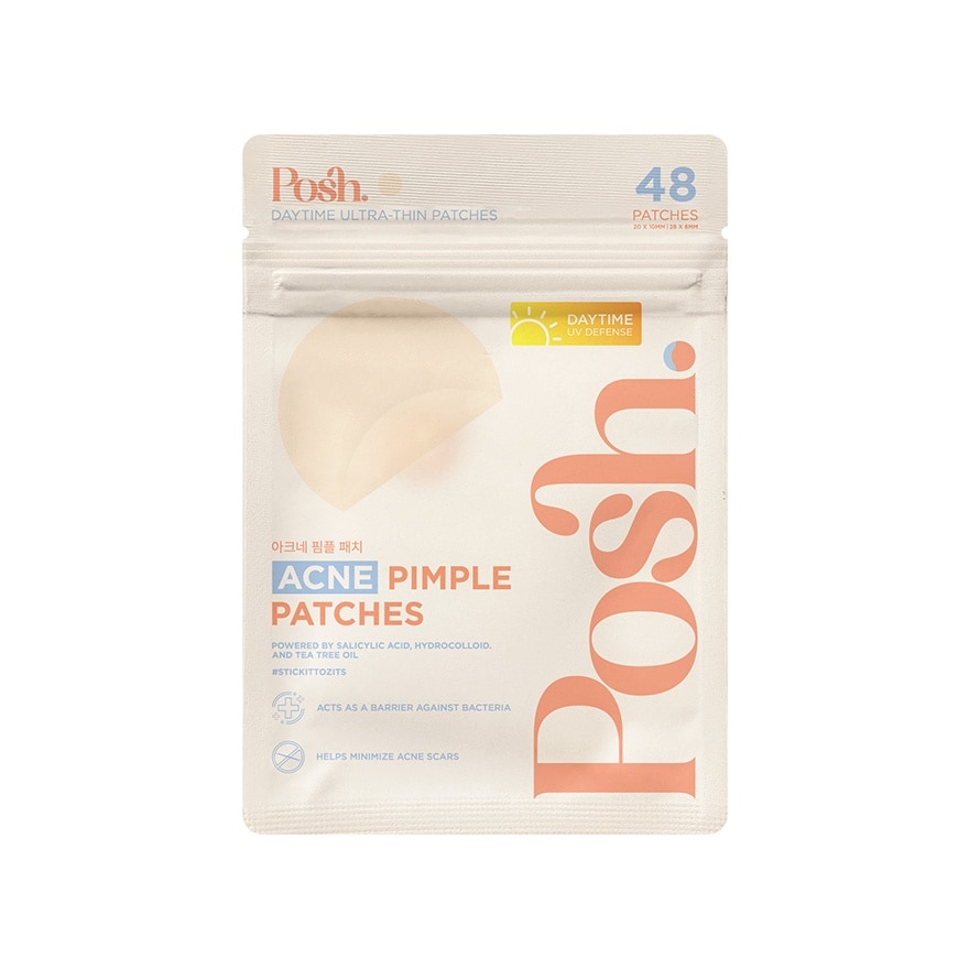 POSH SKIN Acne Pimple Patches Daytime Ultra-Thin Patches 48 Pieces