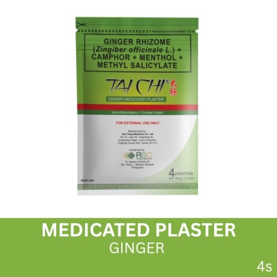 TAI CHI TAI CHI Ginger Medicated Plaster Junior 4s