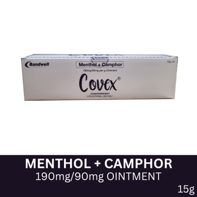 COVEX COVEX Menthol + Camphor Ointment Sold Per Piece 15g