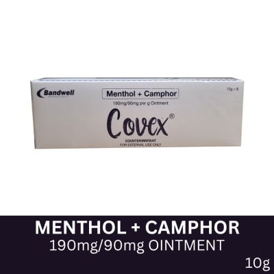 COVEX COVEX Menthol + Camphor Ointment Sold Per Piece 10g