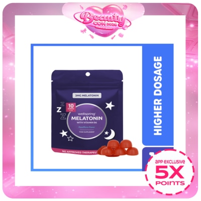 WELLSPRING - WELLSPRING Melatonin Gummies 10s x 3mg