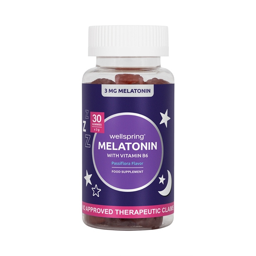 WELLSPRING Melatonin Gummies 30s x 3mg