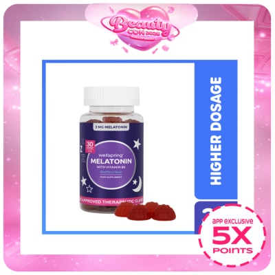 WELLSPRING - WELLSPRING Melatonin Gummies 30s x 3mg