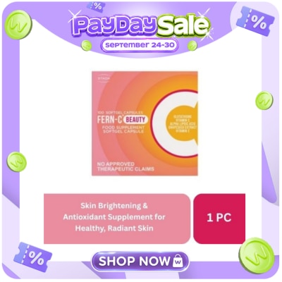 FERN C BEAUTY FERN C Beauty Gluta Softgel Capsule Sold Per Piece image