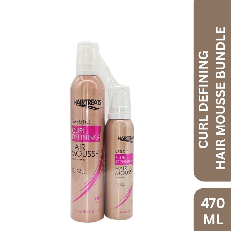 HAIR TREATS Hair Mousse 470ml Bundle