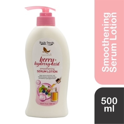 BODY TREATS BODY TREATS Berry + Hydroxy Acid Smoothening Serum Lotion 500ml