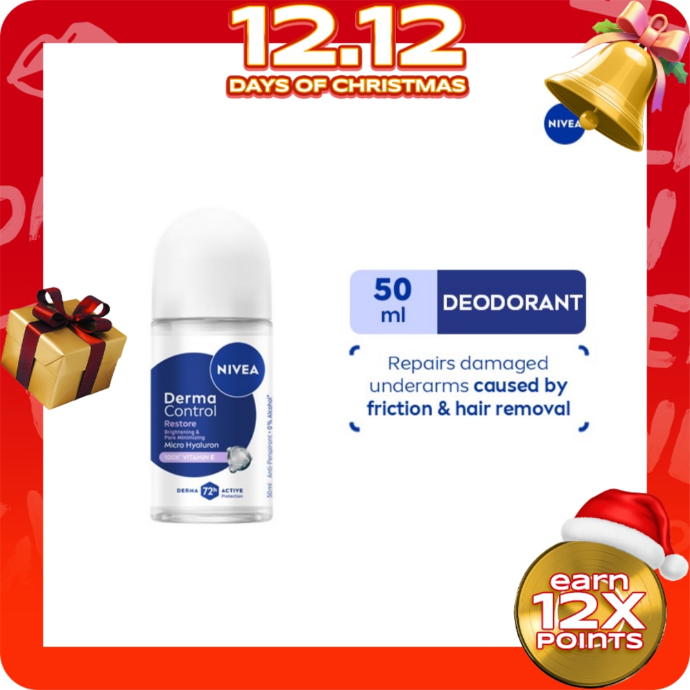 NIVEA Derma Control Bright Restore Roll-on 50ml