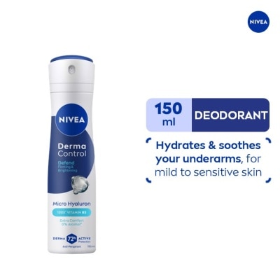 NIVEA NIVEA Derma Control Defend Spray Deodorant 150ml
