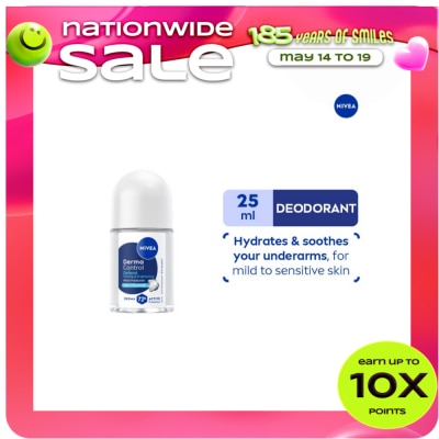 NIVEA - NIVEA Derma Control Defend Roll-on Deodorant 25ml