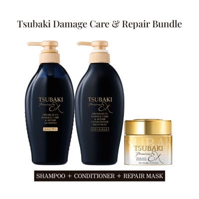 TSUBAKI TSUBAKI DMGE CRE N REP SH N CD N HAIRMSK