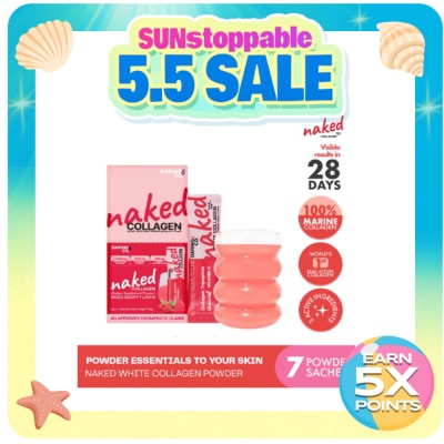 NAKED COLLAGEN - NAKED COLLAGEN Daring& Co. Naked White Collagen Powder 4g x 7s