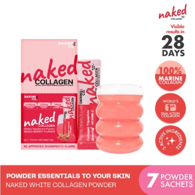 NAKED COLLAGEN NAKED COLLAGEN Daring& Co. Naked White Collagen Powder 4g x 7s
