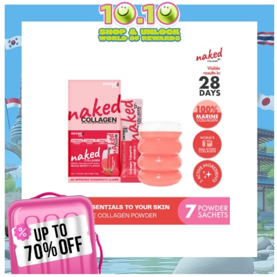 NAKED COLLAGEN NAKED COLLAGEN Daring& Co. Naked White Collagen Powder 4g x 7s