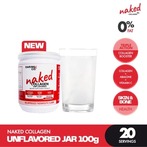 NAKED COLLAGEN Daring & Co. Unflavored Jar 100g