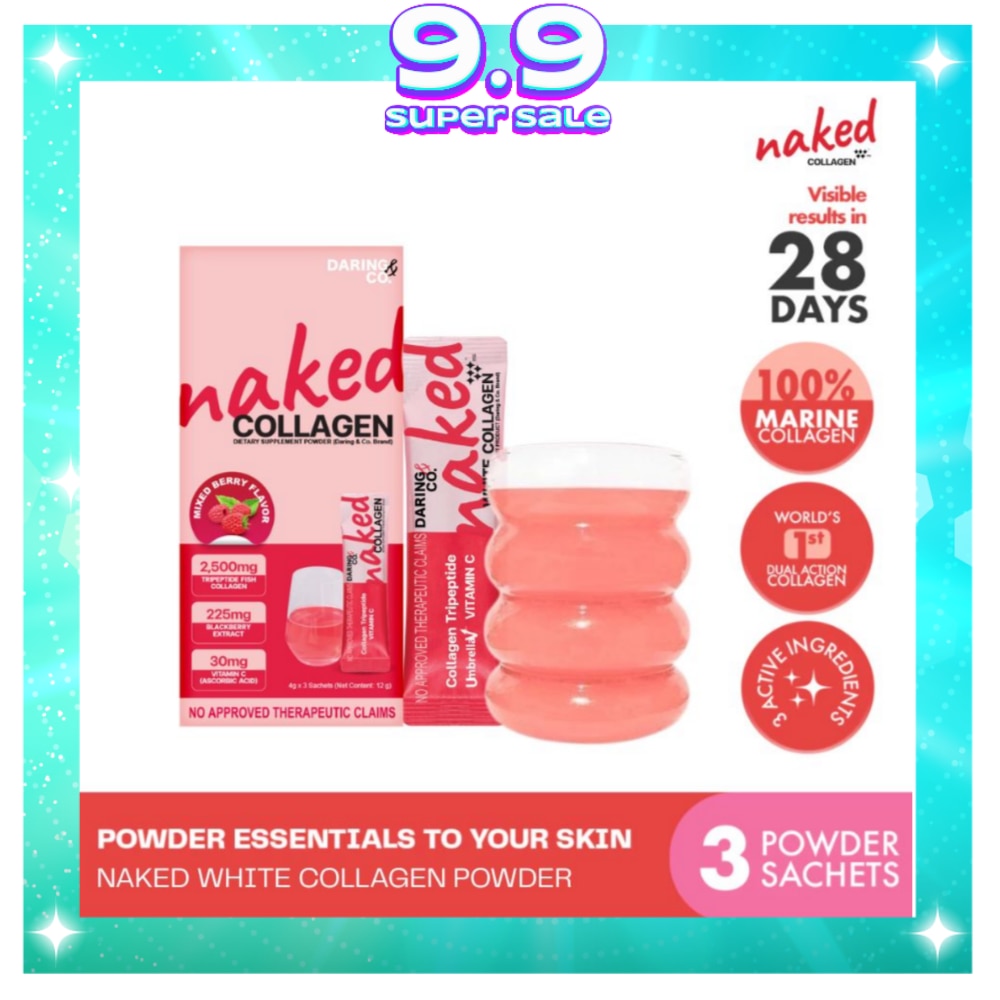 NAKED White Collagen Powder 4g x 3s
