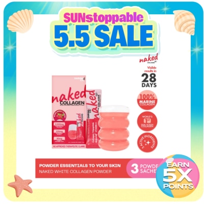 NAKED COLLAGEN - NAKED White Collagen Powder 4g x 3s