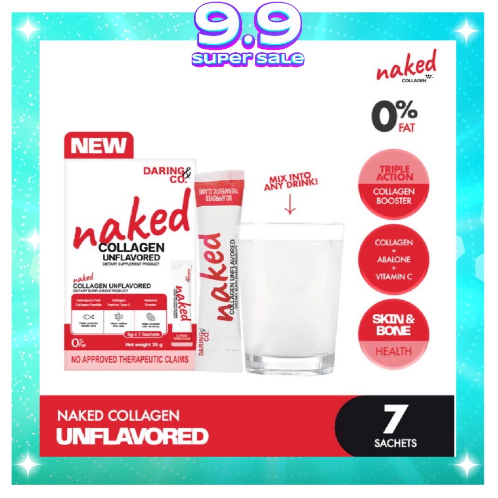 NAKED COLLAGEN Daring & Co. Naked Collagen Unflavored 5g x 7s