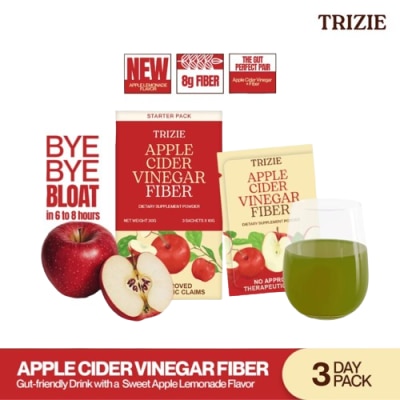 TRIZIE TRIZIE Apple Cider Vinegar Fiber 10g x 3 Pack