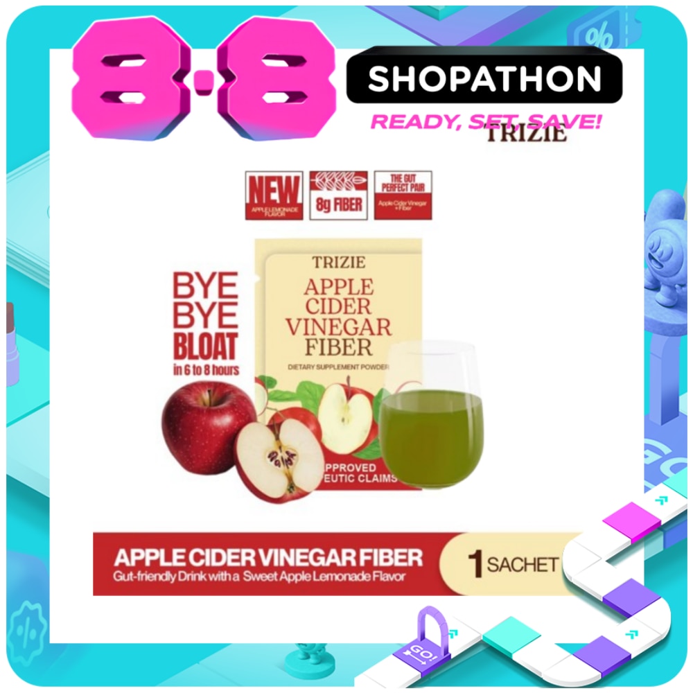 TRIZIE Apple Cider Vinegar Fiber 10g image