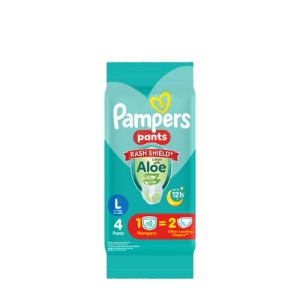 GWP PAMPERS Low Count Packs Large 4s