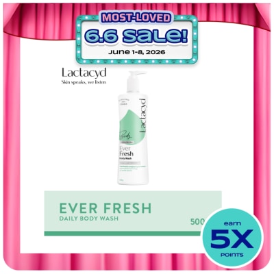 LACTACYD - LACTACYD Body Wash Ever Fresh 500ml