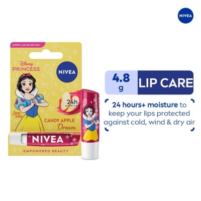 NIVEA - NIVEA Disney Princess Snow White Candy Apple Dream 4.8g