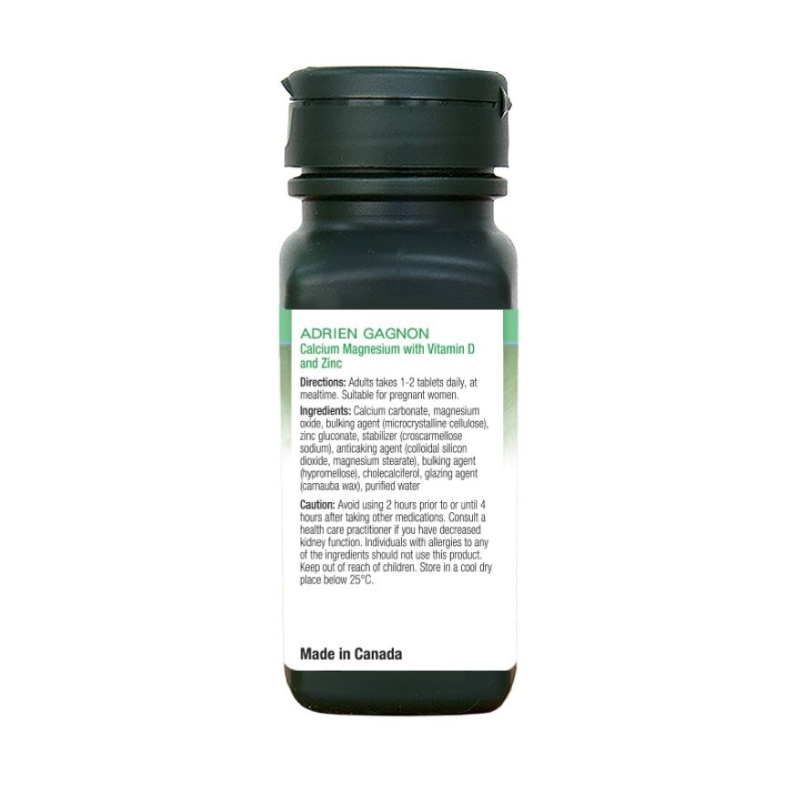ADRIEN GAGNON Calcium Magnesium Supplements 120 Tablets