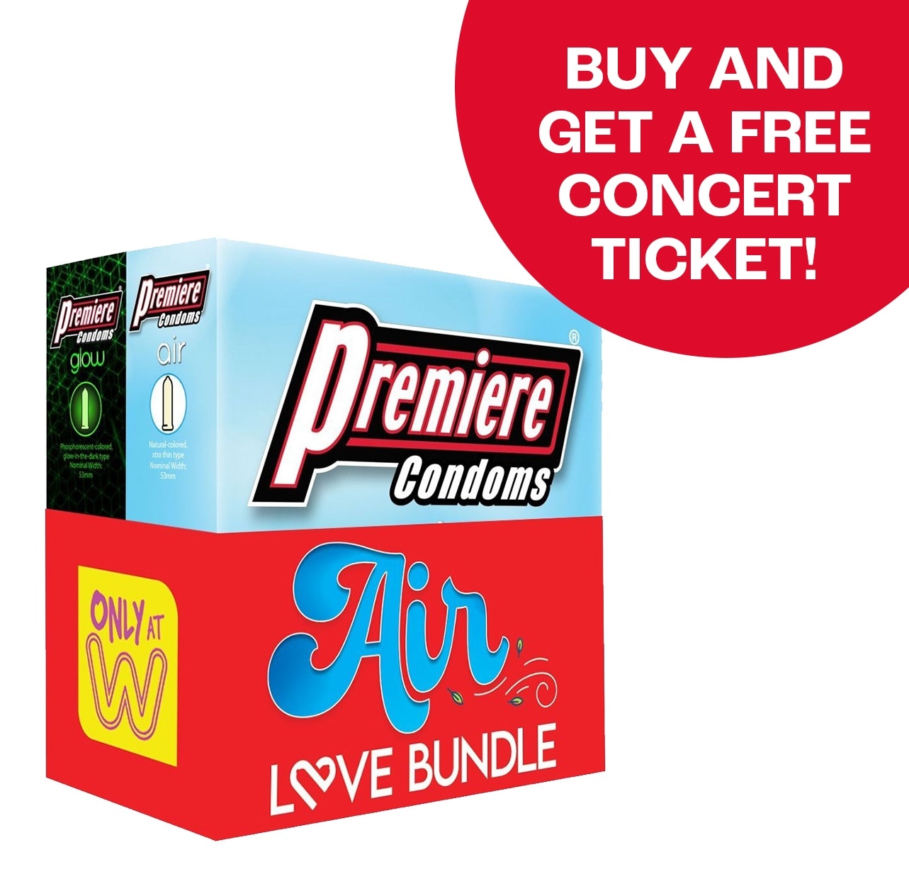 PREMIERE Condoms Air Love Bundle
