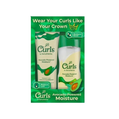 CURLS CURLS Avocado Moisture Travel Gift Set