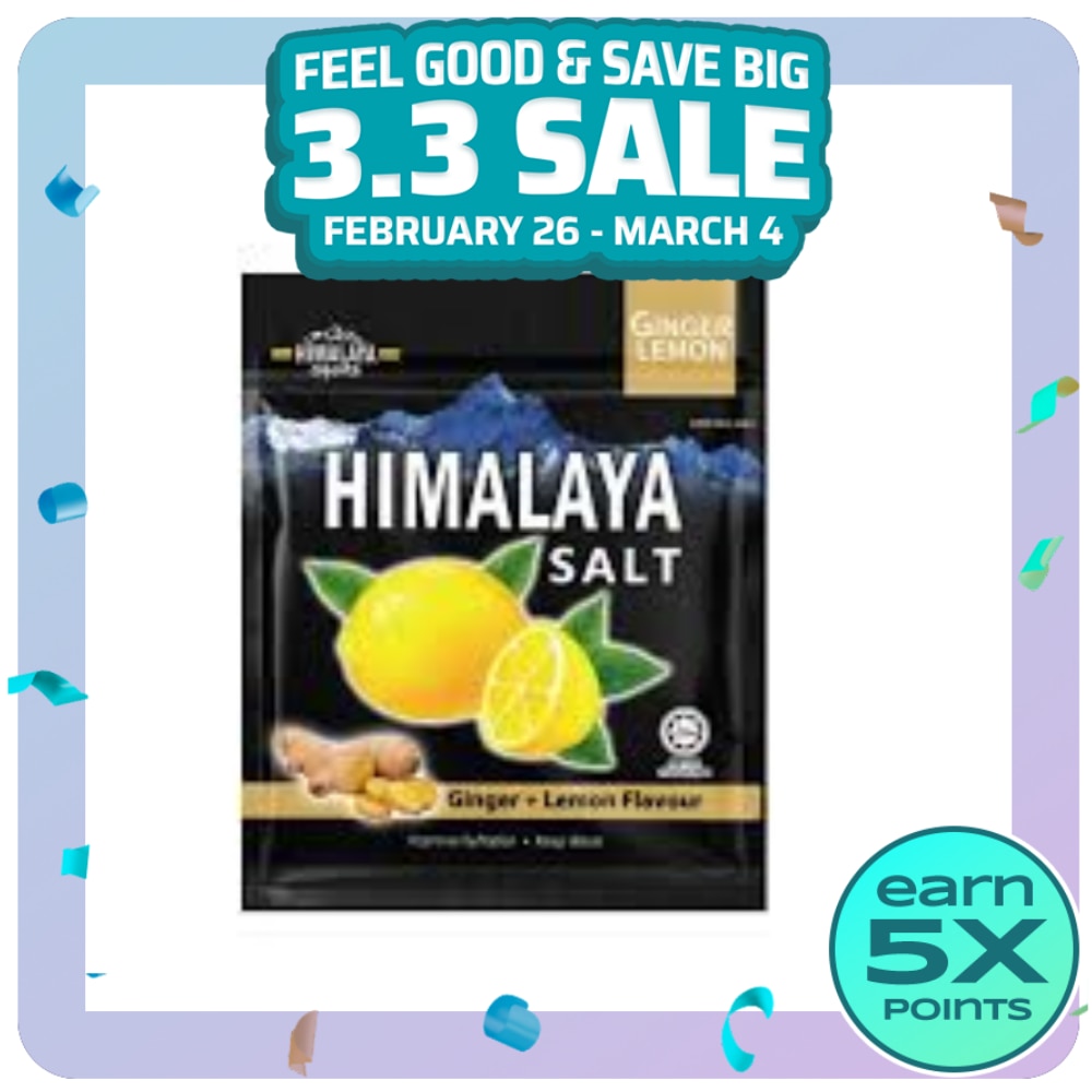 HIMALAYA Salt Ginger Lemon Candy Sold Per Pack