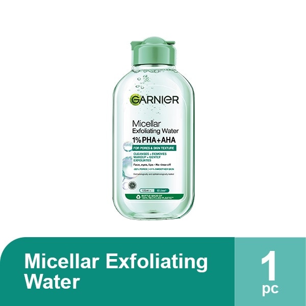 GARNIER Micellar Water Exfoliating 125ml image