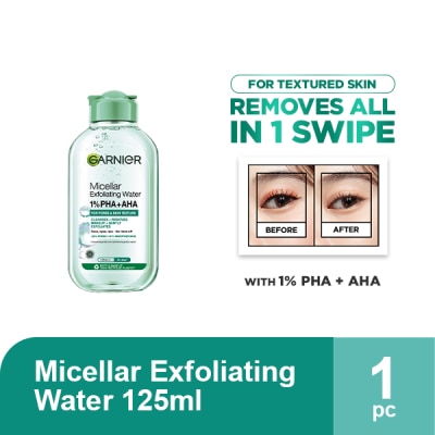 GARNIER GARNIER Micellar Water Exfoliating 125ml image