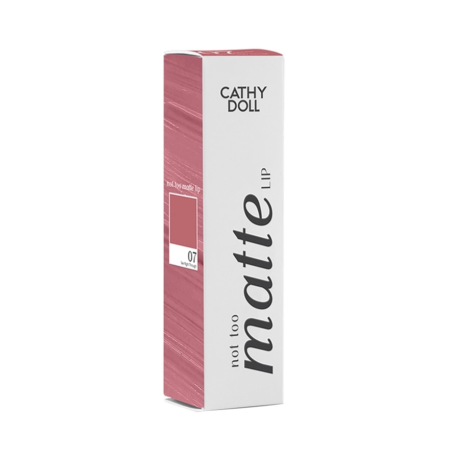 CATHY DOLL Not Too Matte Lip See Right Through 2.9g