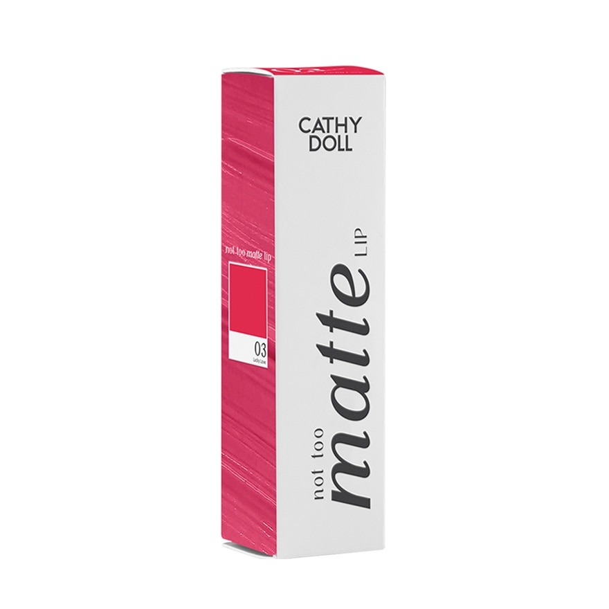 CATHY DOLL Not Too Matte Lip 03 Lucky Love 2.9g