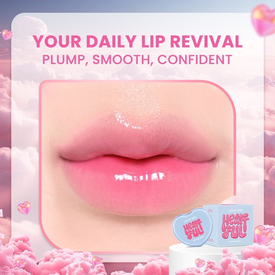 CATHY DOLL Heartful Color Lip Mask 01 Lychee Soda 7g