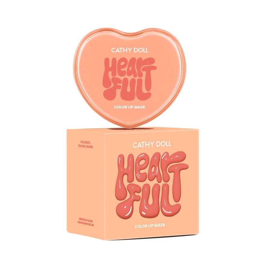 CATHY DOLL Heartful Color Lip Mask 06 Fresh Apricot 7g