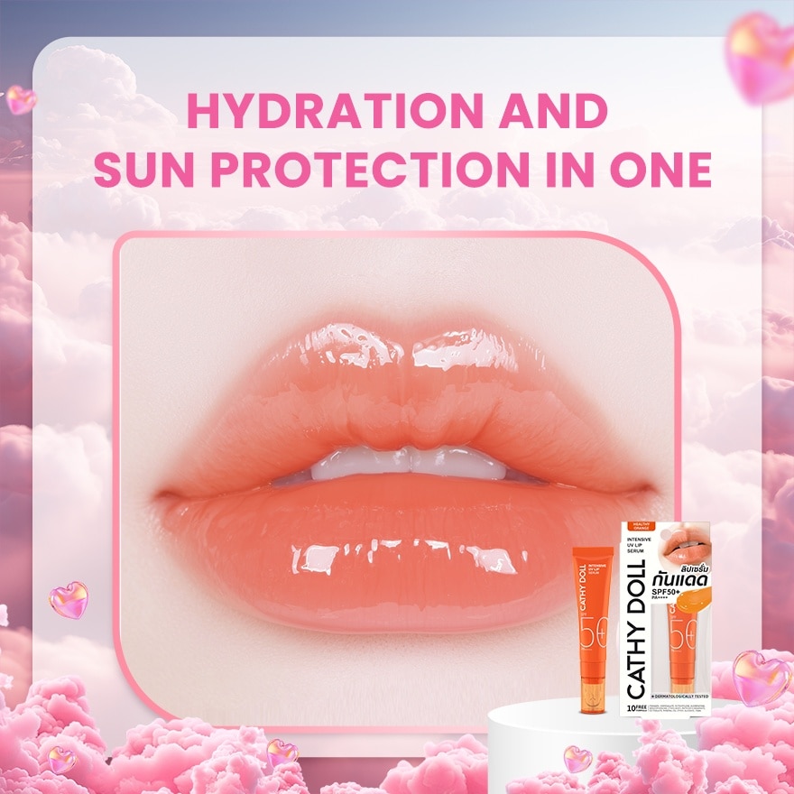CATHY DOLL Intensive UV Lip Serum Healthy Orange SPF50 PA 10ml