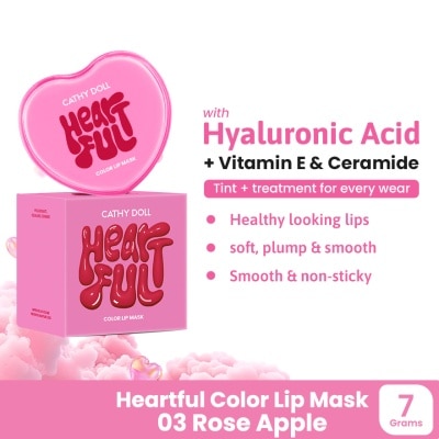 CATHY DOLL - CATHY DOLL Heartful Color Lip Mask 03 Rose Apple 7g