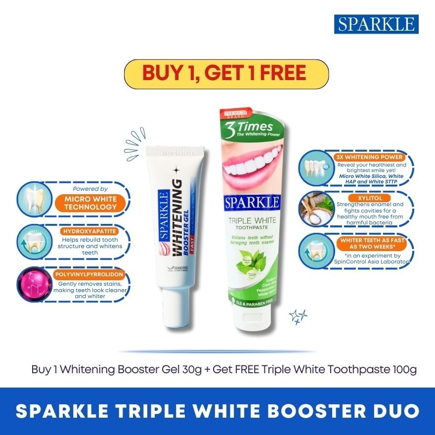 SPARKLE Triple White Booster Duo