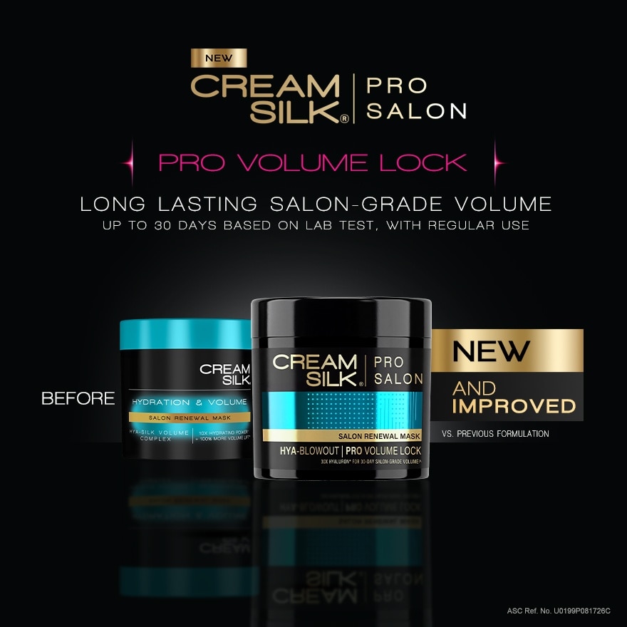 CREAM SILK Pro Salon Pro Volume Lock Salon Renewal Mask 250ml image