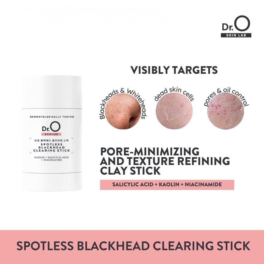 Dr.O Skin Lab Spotless Blackhead Clearing Stick 33g